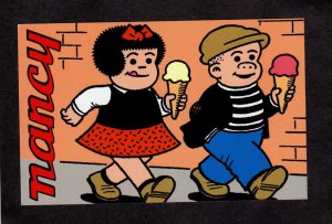 Nancy Sluggo Ice Cream Cones Comic Strips Postal Card  Boca Raton Florida FL