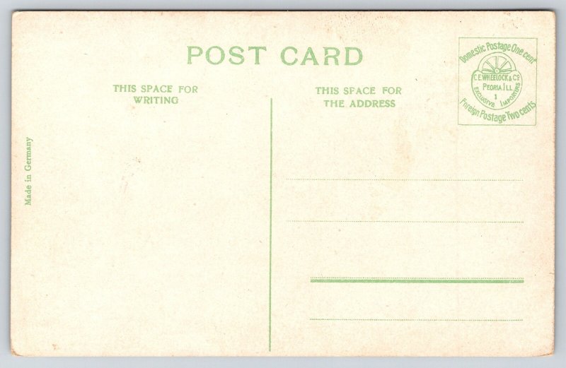 Siloam Springs Arkansas~Castle Rock Cliffs~River~Canoe Boats~c1910 Postcard