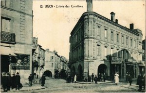 CPA AGEN AGEN Entrée des Cornieres Lot et Garonne (100121)