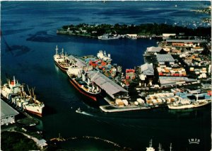 CPM Fort de France Aerial view of harbour MARTINIQUE (872164)