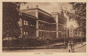 Netherlands Utrecht Ziekenhuis Hospital Vintage Postcard 07.78