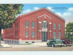 Unused Linen OLD CARS & SELINGER CENTER BUILDING Jefferson City MO p0877