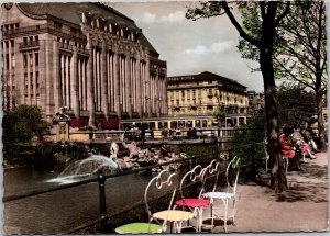 RPPC Germany Dusseldorf tinted rppc parisian chairs