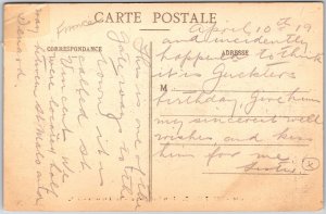 Lourdes - Chemin De Fer Funiculaire Du Pic Du Jer France Entrance Arch Postcard