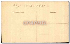 Old Postcard Lapalisse Facade Interieur du Chateau
