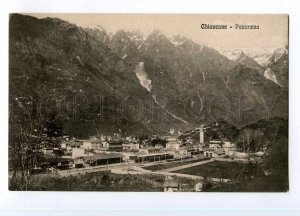 246787 ITALY Chiavenna view Vintage Caligari postcard