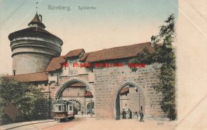 Germany, Nurnberg, Spittlertor, Streetcar, Trolley, Wilhelm Hoffmann No 2218