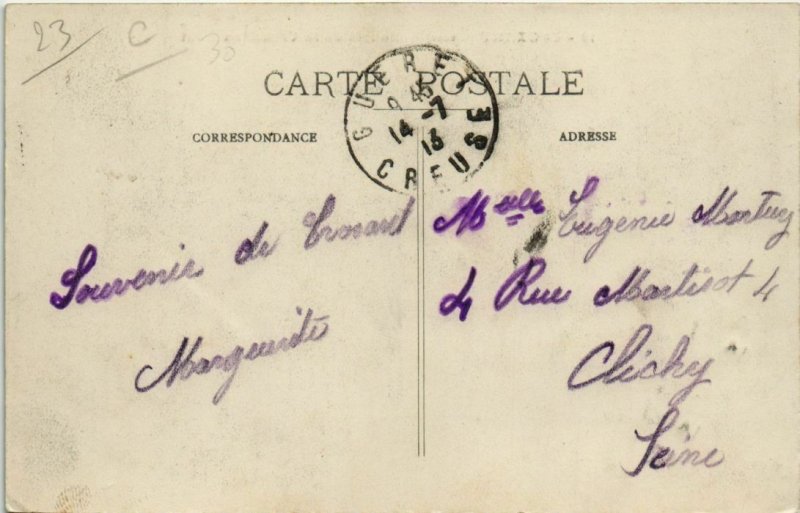 CPA Crozant Boucle de la Creuse au Pont FRANCE (1050248)