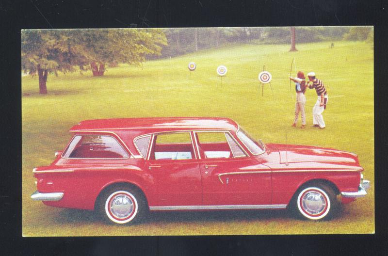 1963 DODGE LANCER 770 STATION WAGON CAR DEALER ADVERTISING POSTCARD MOPAR