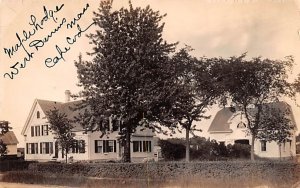 Maple Lodge Cape Cod Real Photo - West Dennis, Massachusetts MA Postcard