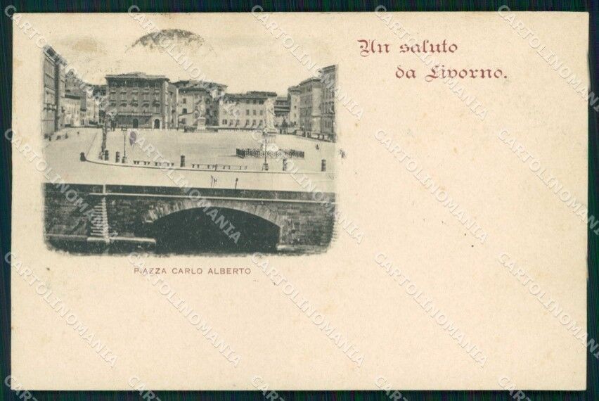 Cartoline Livorno Città ZG1480 – Carte Postale Ancienne De Livourne, Occasion