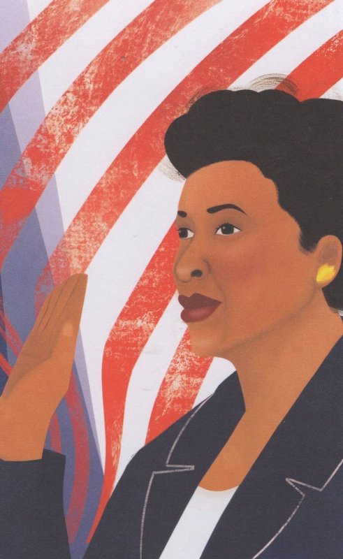 Loretta Lynch African American Lawyer Attorney General Postcard