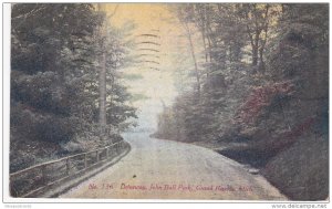 Driveway, JOhn Ball Park, Grand Rapids, Michigan, PU-1912