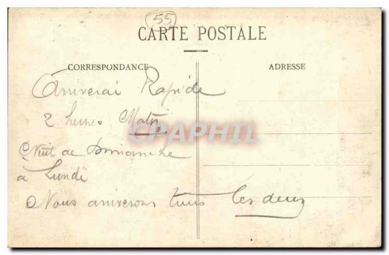 Bar le Duc Old Postcard The high school