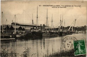 CPA ROCHEFORT-sur-MER Vue générale de l'Arsenal (666911)