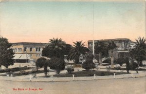 LP48   Orange California  Postcard  Plaza