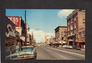 CA Florsheim Shoes Sign, Macy's Sign,Smiths, Richmond California Postcard PC