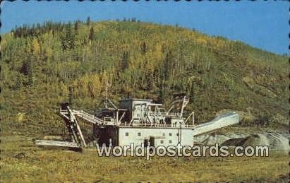 Gold Dredge, Dawson City Yukon Canada 1967 
