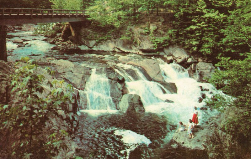 Postcard The Sinks Great Smoky Mountains National Park Little River