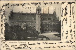 Gruss Aus Wittenburg Germany c1900 Postcard #2