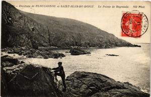 CPA Env. de PLOUGASNOU et St-JEAN-du Doigt - La Pointe de (457612)