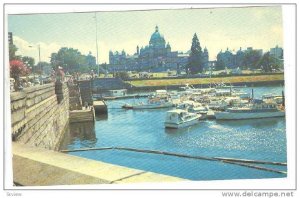 Parliament Buildings And Inner Harbour, Victoria, British Columbia, Canada, 4...