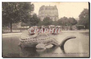 Postcard Old Paris A corner of the nation basin