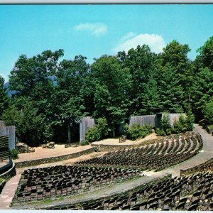 1963 Boone, NC Outdoor Theatre Auditorium / Stadium Chrome Photo Carver PC A235