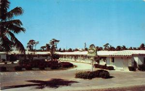 FORT LAUDERDALE, FL Florida    NOMAD MOTOR LODGE   Roadside 1955 Chrome Postcard