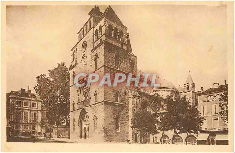 Postcard Old Cahors Cathedral