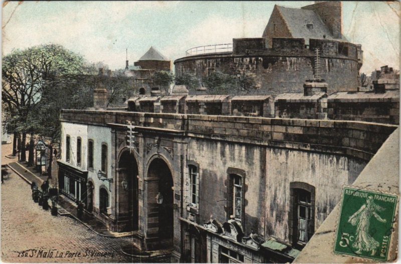 CPA Saint Malo Porte Saint Vincent (1235644)