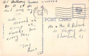 Fort Knox Kentucky Military Greetings Large Letter Vintage Postcard JD933818
