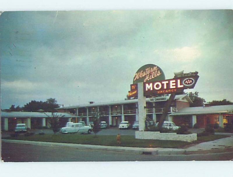 Pre-1980 MOTEL SCENE Denver Colorado CO F7632