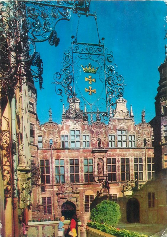 Poland Postcard Gdansk Rennaissance Armory designed by Anthonis van Obbergen