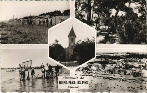 CPA Souvenir de QUEND-Plage-Les-Pins (120868)