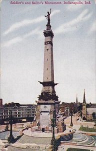 Soldiers and Sailors Monument Indianapolis Indiana 1909