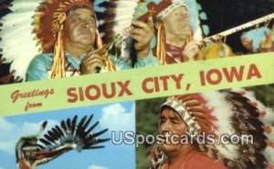 Greetings from - Sioux City, Iowa IA