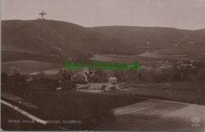 Sussex Postcard - Dyke Hills, Poynings   RS27822