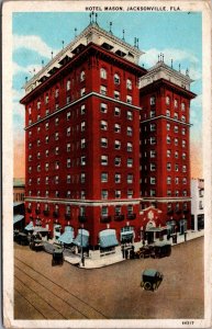 USA Hotel Mason Jacksonville Florida Vintage Postcard C033