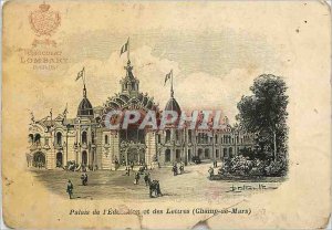 Postcard Old Palace Edition and Letters (Martius) Paris Chocolate Lombard