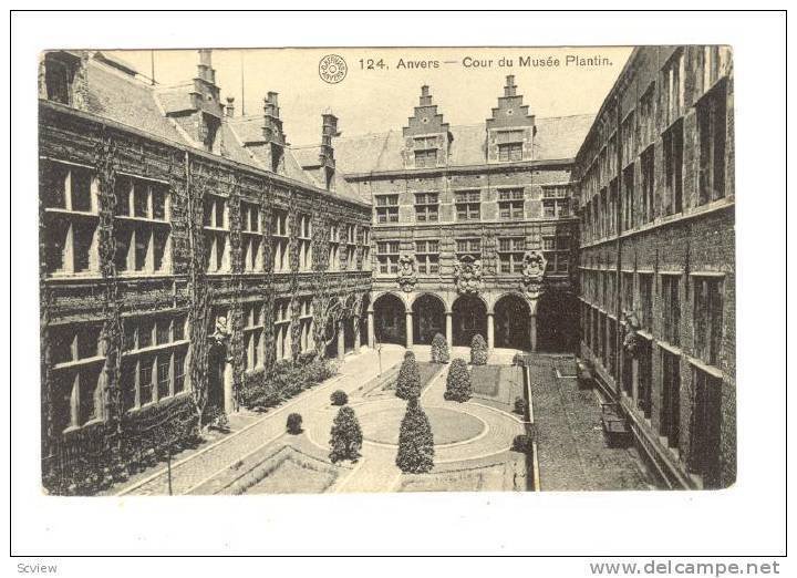 Cour Du Musee Plantin, Anvers (Antwerp), Belgium, 1900-1910s