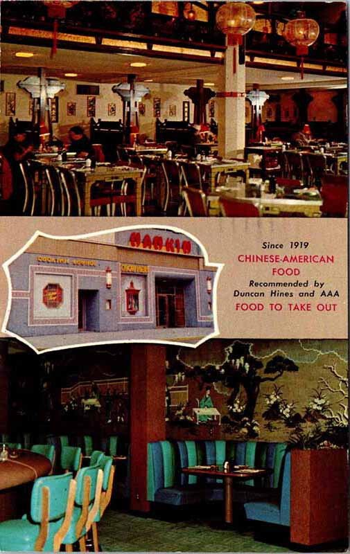 Postcard RESTAURANT SCENE Minneapolis Minnesota MN AM3870