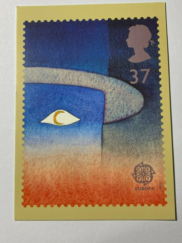 UNUSED ROYAL MAIL PHQ POSTCARD - EUROPE IN SPACE   (KK3684) 