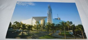 Crystal Cathedral Garden Grove California Postcard Crystal Cathedral Books and