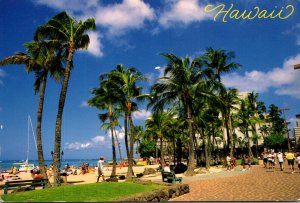 Hawaii Honolulu Aloha From Waikiki Beach 1996