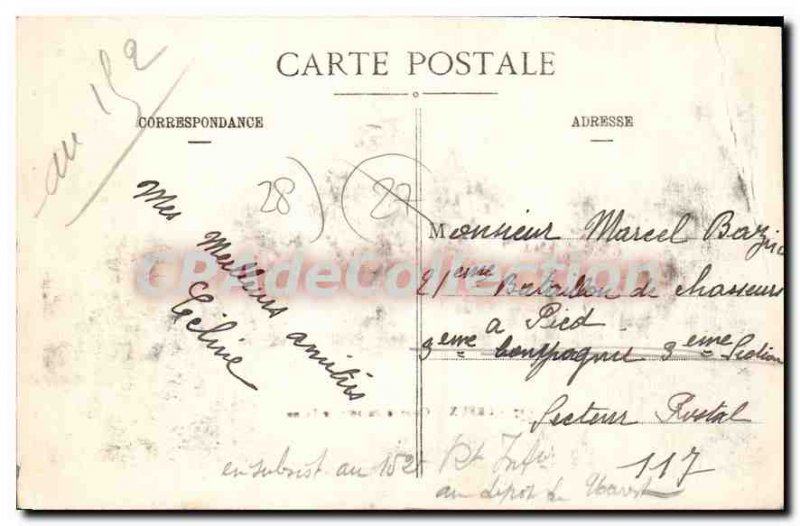 Postcard Old Barracks De Dreux From Line