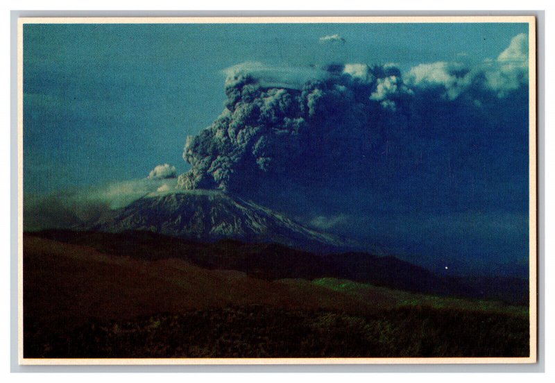 Postcard WA Mt. St. Helens Washington Continental View Card 