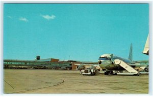 PHILADELPHIA INTERNATIONAL AIRPORT, PA ~ United Jet & Terminal  1964 Postcard