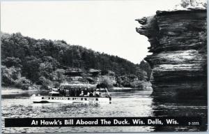 Wisconsin Dells - Tour boat -At Hawk's Bill Aboard the Duck