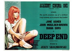 Deep End Jane Asher Diana Dors Movie Film Poster Postcard